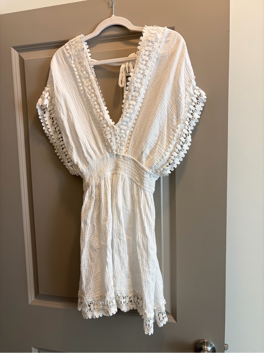 Surf Gypsy White Swimsuit Cover Up